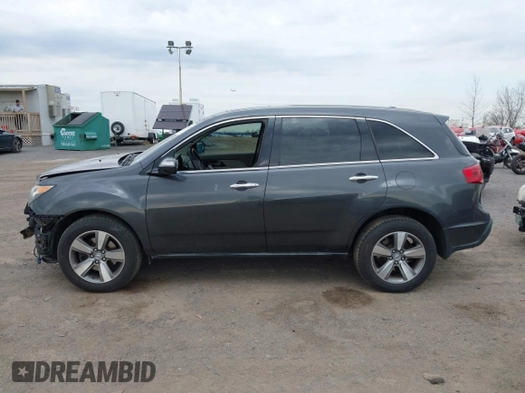 2013 Acura MDX with VIN 2HNYD2H25DH517086, listed as a IAAI auction lot 41748238 with 109,219 mi miles. Bid and sale history available at carsss.com. Image 14.