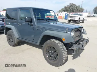 2017 Jeep Wrangler Sport with VIN 1C4AJWAG8HL632626, listed as a IAAI auction lot 42034847 with 71,451 mi miles and . Bid and sale history available at DreamBid. Image 1.