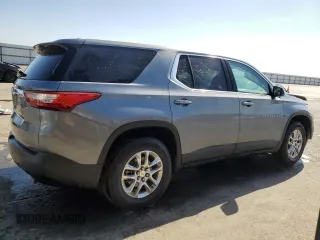 2020 Chevrolet Traverse LS with VIN 1GNERLKW3LJ273020, listed as a Copart auction lot 77422724 with 156,784 mi miles and Clean Title. Bid and sale history available at carsss.com. Image 3.
