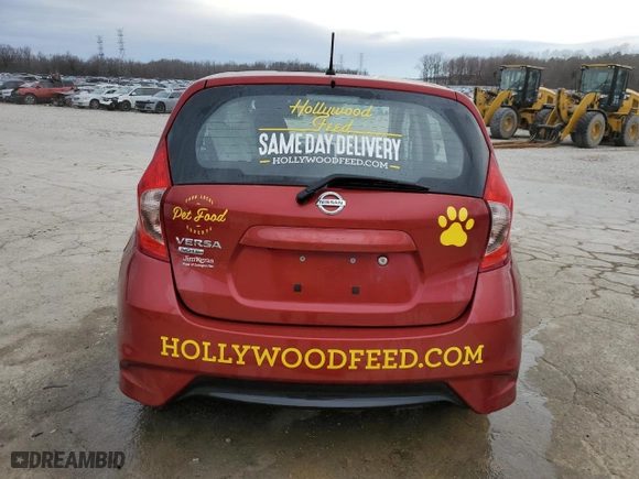 2019 Nissan Versa Note SV with VIN 3N1CE2CP5KL355662, listed as a Copart auction lot 88924435 with 159,001 mi miles and Salvage Title. Bid and sale history available at carsss.com. Image 6.