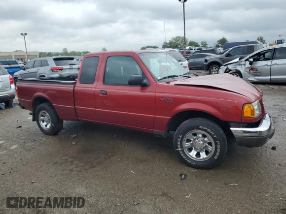 2003 Ford Ranger XLT Appearance with VIN 1FTYR44E83PB68616, listed as a Copart auction lot 72549404 with 179,192 mi miles and Salvage Title. Bid and sale history available at carsss.com. Image 4.