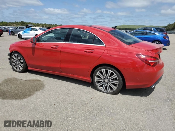 2018 Mercedes-Benz CLA 250 with VIN WDDSJ4GB3JN515220, listed as a Copart auction lot 53488884 with Not Provided miles and . Bid and sale history available at DreamBid. Image 2.