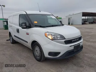 2022 Ram ProMaster City Cargo Tradesman with VIN ZFBHRFAB4N6Y47123, listed as a IAAI auction lot 41595466 with 51,797 mi miles. Bid and sale history available at carsss.com. Image 1.