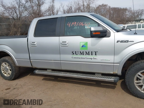 2012 Ford F-150 XL with VIN 1FTFW1ETXCFA44140, listed as a IAAI auction lot 41910642 with 234,652 mi miles. Bid and sale history available at carsss.com. Image 13.