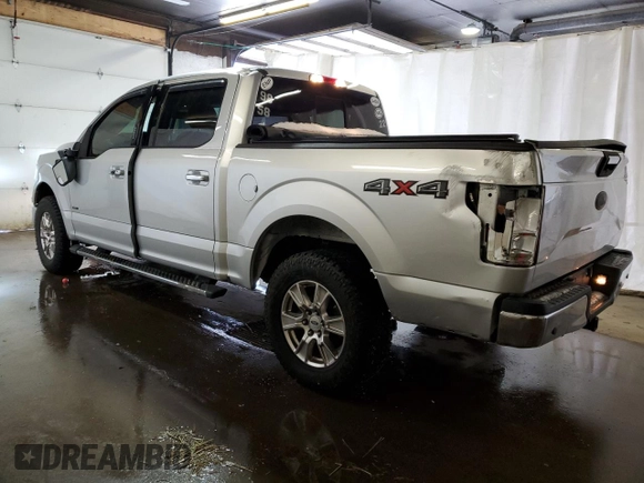2017 Ford F-150 XL with VIN 1FTEW1EP1HFA55842, listed as a Copart auction lot 45715775 with 141,732 mi miles and Salvage Title. Bid and sale history available at carsss.com. Image 2.