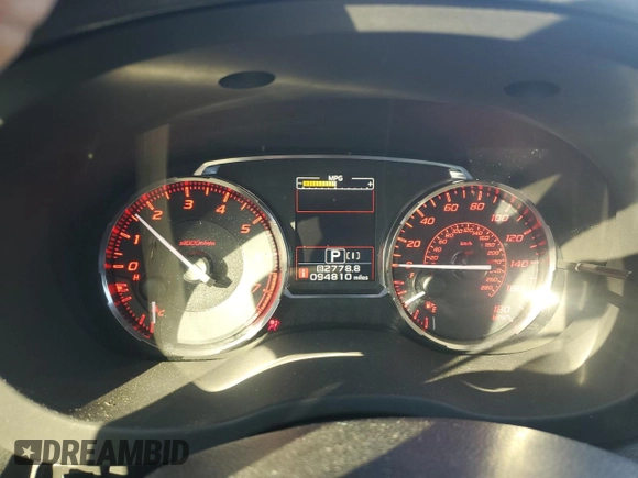 2016 Subaru WRX Premium with VIN JF1VA1E61G8833510, listed as a Copart auction lot 88782335 with 94,810 mi miles and Salvage Title. Bid and sale history available at carsss.com. Image 9.
