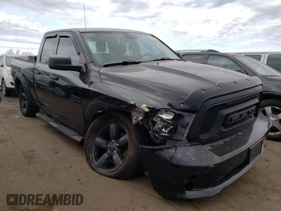 2017 Ram 1500 Express with VIN 1C6RR7FT1HS588974, listed as a Copart auction lot 48034835 with 135,358 mi miles and Salvage Title. Bid and sale history available at carsss.com. Image 4.