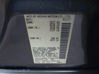 2017 Nissan Altima SV with VIN 1N4AL3AP8HC268108, listed as a IAAI auction lot 42033402 with 176,632 mi miles and . Bid and sale history available at DreamBid. Image 9.