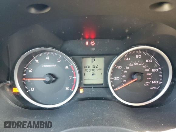 2014 Subaru Forester 2.5i Premium with VIN JF2SJAEC5EH517478, listed as a Copart auction lot 52067715 with 100,707 mi miles and Salvage Title. Bid and sale history available at carsss.com. Image 9.