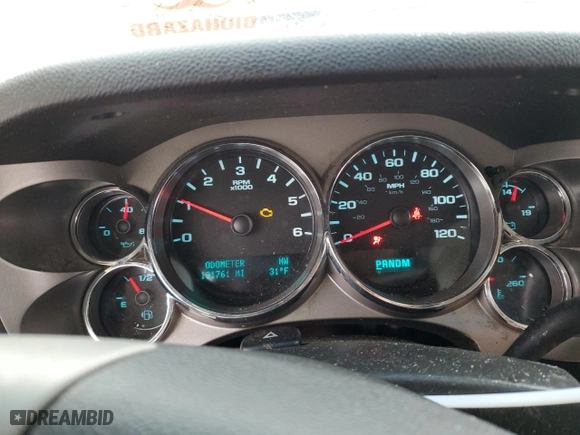 2013 Chevrolet Silverado 1500 LT with VIN 3GCPKSE72DG376212, listed as a Copart auction lot 47898635 with 191,761 mi miles and Salvage Title. Bid and sale history available at carsss.com. Image 9.