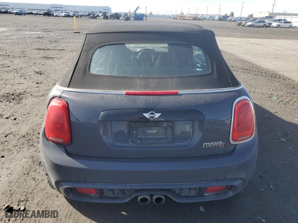 2016 MINI Cooper Convertible S with VIN WMWWG9C50G3A92544, listed as a Copart auction lot 47234985 with 83,456 mi miles and Salvage Title. Bid and sale history available at carsss.com. Image 6.