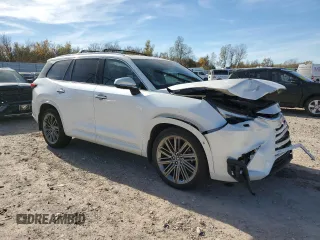 2024 Lexus TX with VIN 5TDAAAB64RS007004, listed as a Copart auction lot 82545504 with 11,711 mi miles and Salvage Title. Bid and sale history available at carsss.com. Image 4.