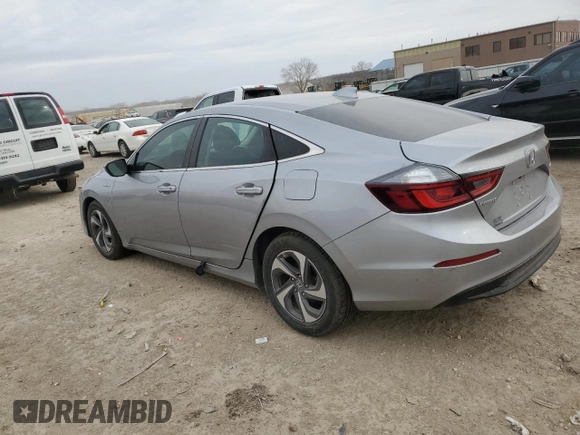 2019 Honda Insight EX with VIN 19XZE4F58KE030456, listed as a Copart auction lot 48962805 with 94,106 mi miles and Salvage Title. Bid and sale history available at carsss.com. Image 2.