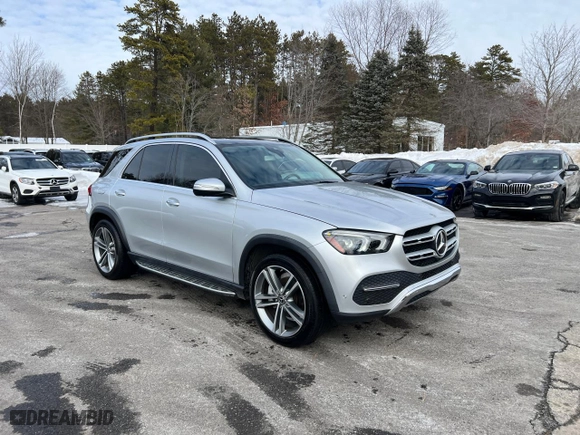 2020 Mercedes-Benz GLE with VIN 4JGFB4JB6LA119516, listed as a Copart auction lot 46803865 with NaN miles and Clean Title. Bid and sale history available at carsss.com. Image 1.