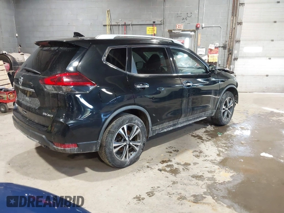 2019 Nissan Rogue SV with VIN JN8AT2MV8KW394025, listed as a IAAI auction lot 41473221 with 105,698 mi miles. Bid and sale history available at carsss.com. Image 4.