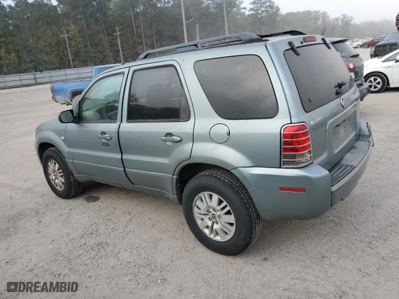 2006 Mercury Mariner Luxury with VIN 4M2YU56136KJ04865, listed as a Copart auction lot 78171014 with 287,460 mi miles and Salvage Title. Bid and sale history available at carsss.com. Image 2.