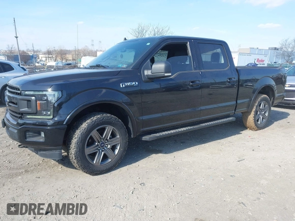 2020 Ford F-150 XL with VIN 1FTFW1E53LFC75561, listed as a IAAI auction lot 41652815 with 57,426 mi miles. Bid and sale history available at carsss.com. Image 2.