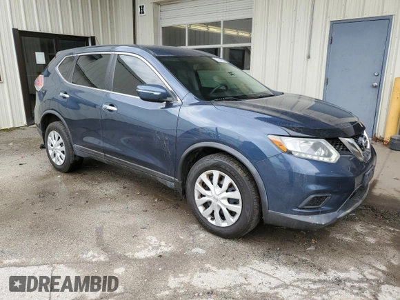 2015 Nissan Rogue SV with VIN KNMAT2MV6FP526890, listed as a Copart auction lot 53944835 with 121,890 mi miles and Clean Title. Bid and sale history available at carsss.com. Image 4.