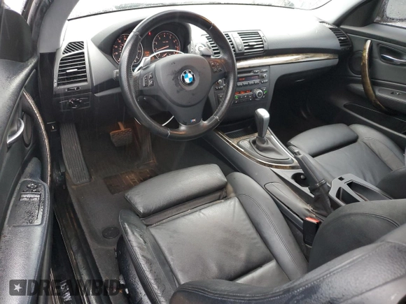2010 BMW 1 Series 135i with VIN WBAUC7C53AVK96433, listed as a Copart auction lot 86206304 with 48,553 mi miles and Salvage Title. Bid and sale history available at DreamBid. Image 8.