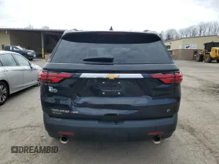 2022 Chevrolet Traverse LT Leather with VIN 1GNEVHKW0NJ153624, listed as a Copart auction lot 51580015 with 69,560 mi miles and Salvage Title. Bid and sale history available at carsss.com. Image 6.