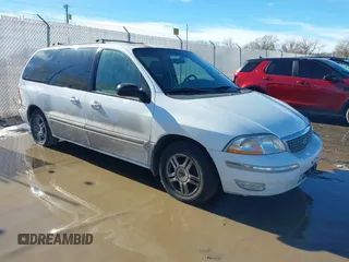 2003 Ford Windstar SE with VIN 2FMZA52483BB52995, listed as a IAAI auction lot 41641443 with 195,220 mi miles and . Bid and sale history available at carsss.com. Image 1.