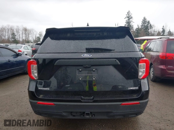 2022 Ford Police Interceptor Utility z VIN 1FM5K8AW2NNA08981, wystawiony jako IAAI lot #41857684 z przebiegiem 22 652 mil mil oraz . Historia ofert i sprzedaży dostępna na DreamBid. Obrazek 16.