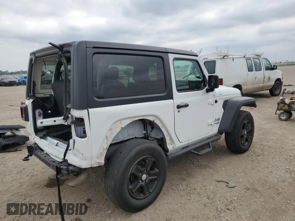 2021 Jeep Wrangler Sport S с VIN 1C4HJXAG7MW542333, выставлен на аукционе Copart как лот 53243665 с пробегом 36 310 миль миль и Списание • Salvage title. История ставок и продаж доступна на DreamBid. Изображение 3.