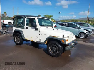 2004 Jeep Wrangler X z VIN 1J4FA39S04P747828, wystawiony jako IAAI lot #41484240 z przebiegiem Nie podano mil oraz . Historia ofert i sprzedaży dostępna na DreamBid. Obrazek 1.