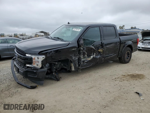 2019 Ford F-150 XL with VIN 1FTEW1E46KKC69679, listed as a Copart auction lot 50748145 with 67,524 mi miles and Salvage Title. Bid and sale history available at carsss.com. Image 1.
