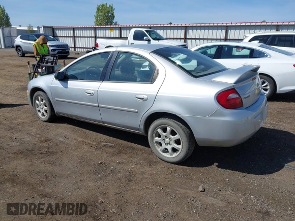 2005 Dodge Neon SXT with VIN 1B3ES56C75D273890, listed as a IAAI auction lot 42149159 with 212,741 mi miles. Bid and sale history available at carsss.com. Image 3.