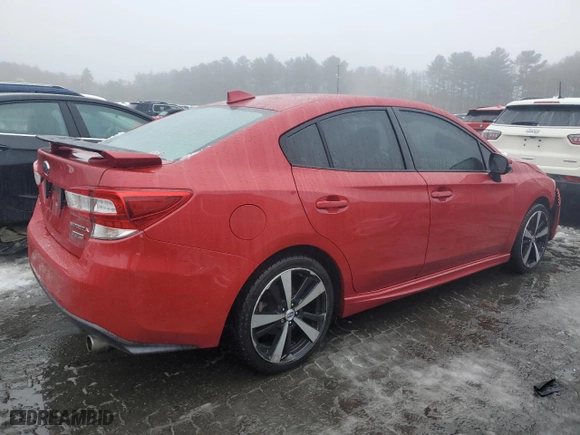 2017 Subaru Impreza Sport with VIN 4S3GKAM67H3607603, listed as a Copart auction lot 43977445 with 114,778 mi miles and Salvage Title. Bid and sale history available at carsss.com. Image 3.