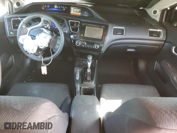 2015 Honda Civic EX with VIN 19XFB2F81FE200298, listed as a Copart auction lot 50373225 with 128,805 mi miles and Salvage Title. Bid and sale history available at DreamBid. Image 8.