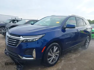 2023 Chevrolet Equinox Premier z VIN 3GNAXNEG1PL181195, wystawiony jako IAAI lot #42290838 z przebiegiem 77 455 mil mil oraz . Historia ofert i sprzedaży dostępna na DreamBid. Obrazek 2.