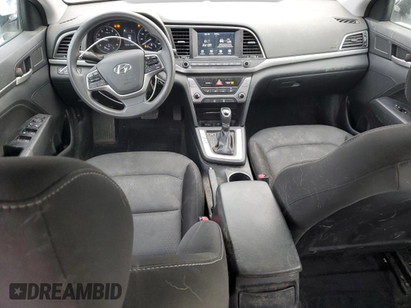 2018 Hyundai Elantra SEL with VIN 5NPD84LF9JH218041, listed as a Copart auction lot 50718655 with 120,220 mi miles and Salvage Title. Bid and sale history available at DreamBid. Image 8.