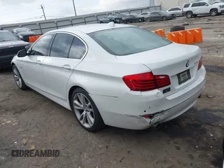 2016 BMW 5 Series 535i with VIN WBA5B1C55GG134983, listed as a IAAI auction lot 41519709 with 192,363 mi miles and . Bid and sale history available at DreamBid. Image 3.