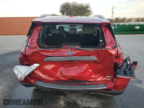 2020 Ford Explorer Platinum with VIN 1FM5K8HC7LGB80498, listed as a Copart auction lot 84075354 with 53,302 mi miles and Salvage Title. Bid and sale history available at carsss.com. Image 6.