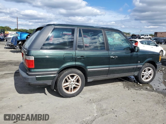 2001 Land Rover Range Rover z VIN SALPM16461A455877, wystawiony jako Copart lot #73062514 z przebiegiem Nie podano mil oraz Czysty tytuł • Clean title. Historia ofert i sprzedaży dostępna na DreamBid. Obrazek 3.