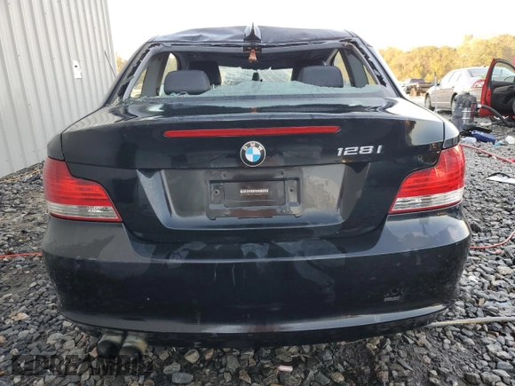 2010 BMW 1 Series 128i with VIN WBAUP9C5XAVL89207, listed as a Copart auction lot 80018904 with 124,842 mi miles and Salvage Title. Bid and sale history available at DreamBid. Image 6.