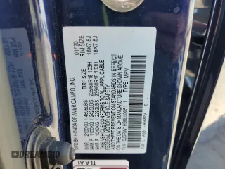2020 Honda CR-V EX-L z VIN 5J6RW1H86LL005111, wystawiony jako Copart lot #56384115 z przebiegiem 97 269 mil mil oraz Szkoda całkowita • Salvage title. Historia ofert i sprzedaży dostępna na DreamBid. Obrazek 13.