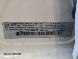 2011 Volkswagen Jetta TDI with VIN 3VWPL7AJ3BM613863, listed as a Copart auction lot 62914705 with 154,288 mi miles and Salvage title. Bid and sale history available at DreamBid. Image 13.