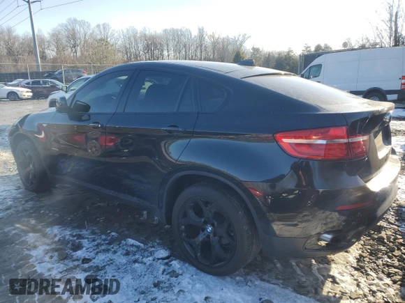 2014 BMW X6 xDrive35i with VIN 5UXFG2C56E0C44222, listed as a Copart auction lot 89271565 with 104,740 mi miles and Salvage Title. Bid and sale history available at carsss.com. Image 2.