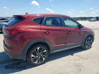 2020 Hyundai Tucson Sport with VIN KM8J33AL8LU163140, listed as a Copart auction lot 54367865 with 135,042 mi miles and Clean title. Bid and sale history available at DreamBid. Image 3.