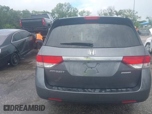 2017 Honda Odyssey SE with VIN 5FNRL5H3XHB026595, listed as a IAAI auction lot 39631978 with 92,555 mi miles and . Bid and sale history available at carsss.com. Image 16.