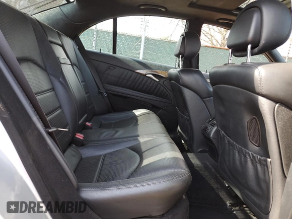 2007 Mercedes-Benz E 63 AMG with VIN WDBUF77X67B040480, listed as a Copart auction lot 47549575 with 206,402 mi miles and Salvage Title. Bid and sale history available at carsss.com. Image 11.