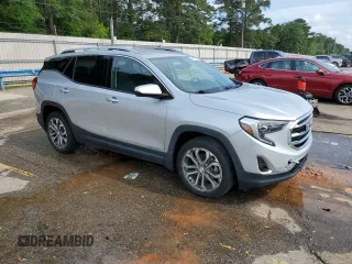 2020 GMC Terrain SLT with VIN 3GKALPEX0LL235844, listed as a Copart auction lot 54317955 with 84,323 mi miles and Salvage title. Bid and sale history available at DreamBid. Image 4.