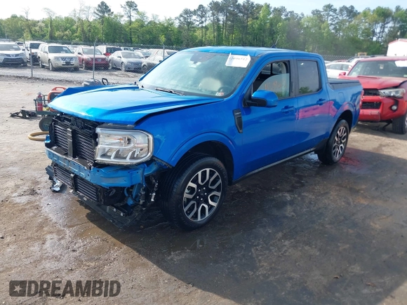 2022 Ford Maverick XL with VIN 3FTTW8F90NRA17825, listed as a IAAI auction lot 42096512 with 88,019 mi miles and . Bid and sale history available at DreamBid. Image 2.