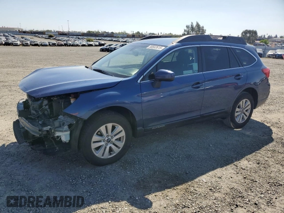 2019 Subaru Outback Premium with VIN 4S4BSAFC2K3315728, listed as a Copart auction lot 50552615 with 104,238 mi miles and Salvage Title. Bid and sale history available at carsss.com. Image 1.