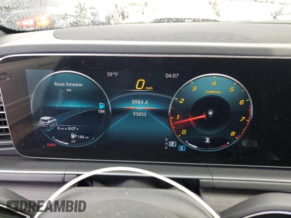 2020 Mercedes-Benz GLE 350 z VIN 4JGFB4KB9LA048472, wystawiony jako Copart lot #52605825 z przebiegiem 95 853 mil mil oraz Szkoda całkowita • Salvage title. Historia ofert i sprzedaży dostępna na DreamBid. Obrazek 9.