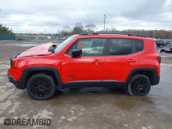 2018 Jeep Renegade Sport with VIN ZACCJBAB9JPH44312, listed as a IAAI auction lot 42076661 with 75,146 mi miles and . Bid and sale history available at DreamBid. Image 15.