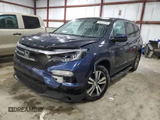 2018 Honda Pilot EX-L z VIN 5FNYF6H82JB010773, wystawiony jako Copart lot #43310725 z przebiegiem 128 874 mil mil oraz Szkoda całkowita • Salvage title. Historia ofert i sprzedaży dostępna na DreamBid. Obrazek 1.